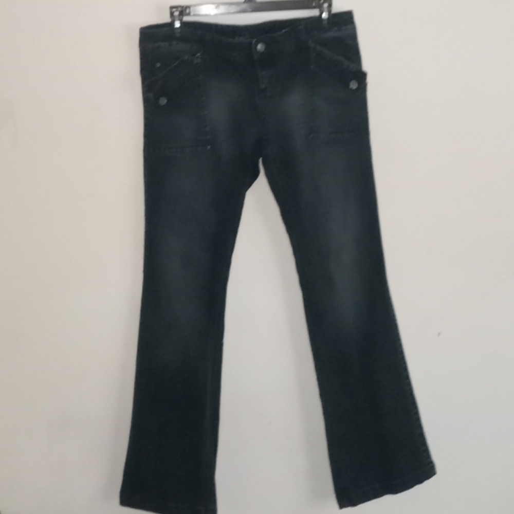 Women's Oakley Icon Dark Denim Bootcut Jeans sz 31